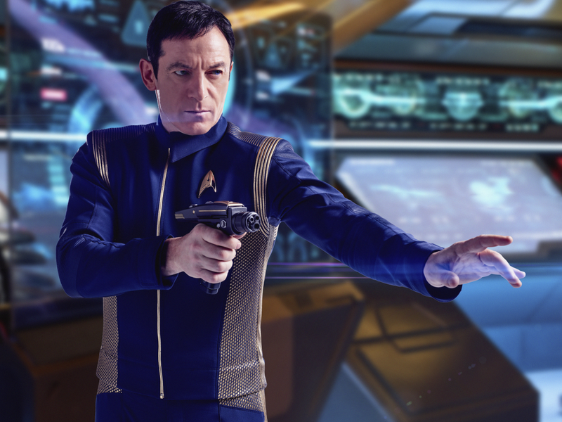 Jason Isaacs as Captain Gabriel Lorca (Photo: James Dimmock/CBS Interactive)